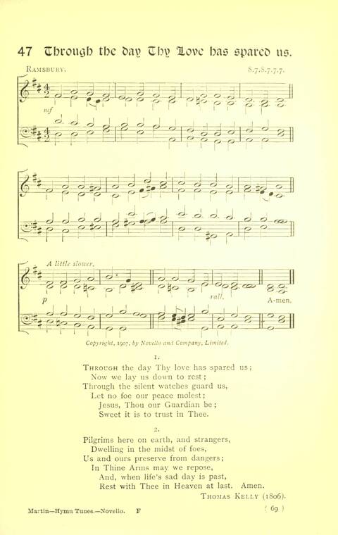 Hymn Tunes and Carols page 69