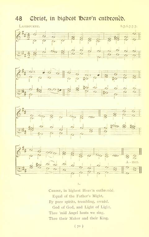 Hymn Tunes and Carols page 70