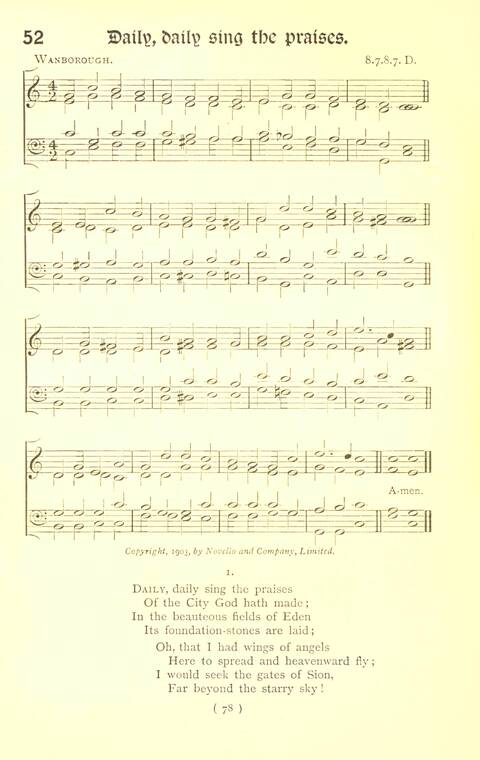 Hymn Tunes and Carols page 78