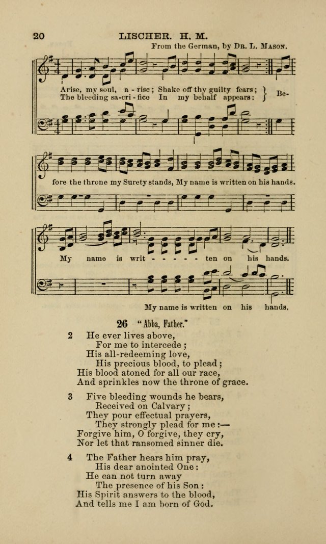 Hymns and Tunes for Prayer and Social Meetings page 20
