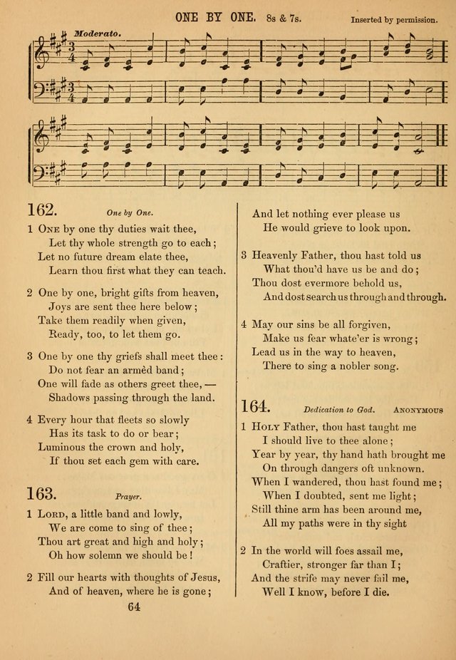 Hymn, Tune, and Service Book for Sunday Schools page 154