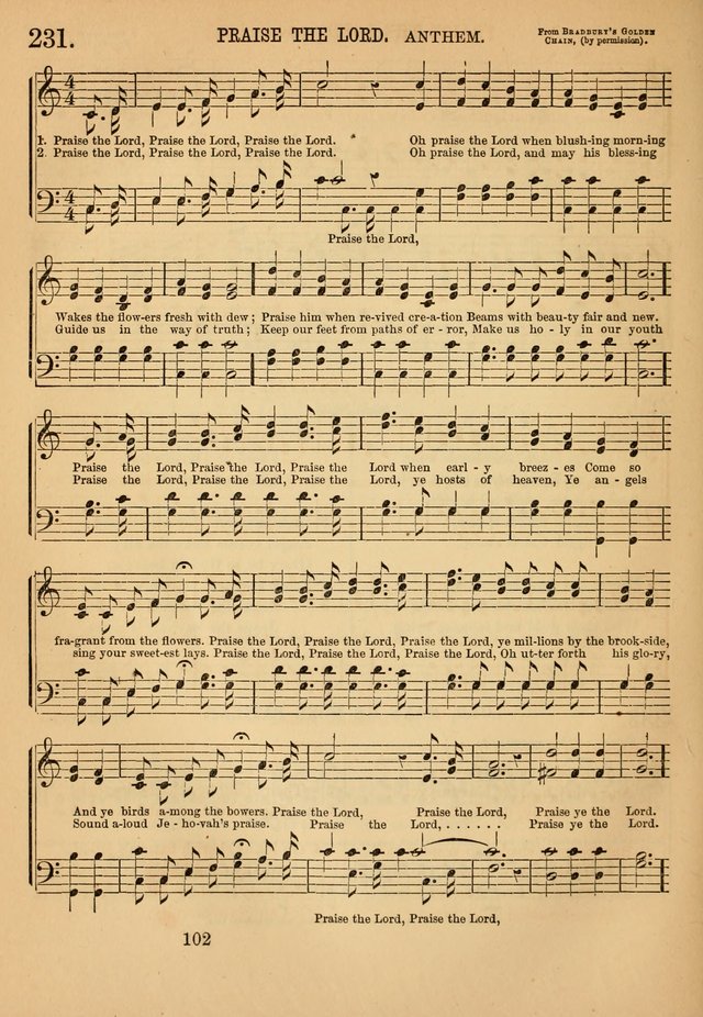 Hymn, Tune, and Service Book for Sunday Schools page 192