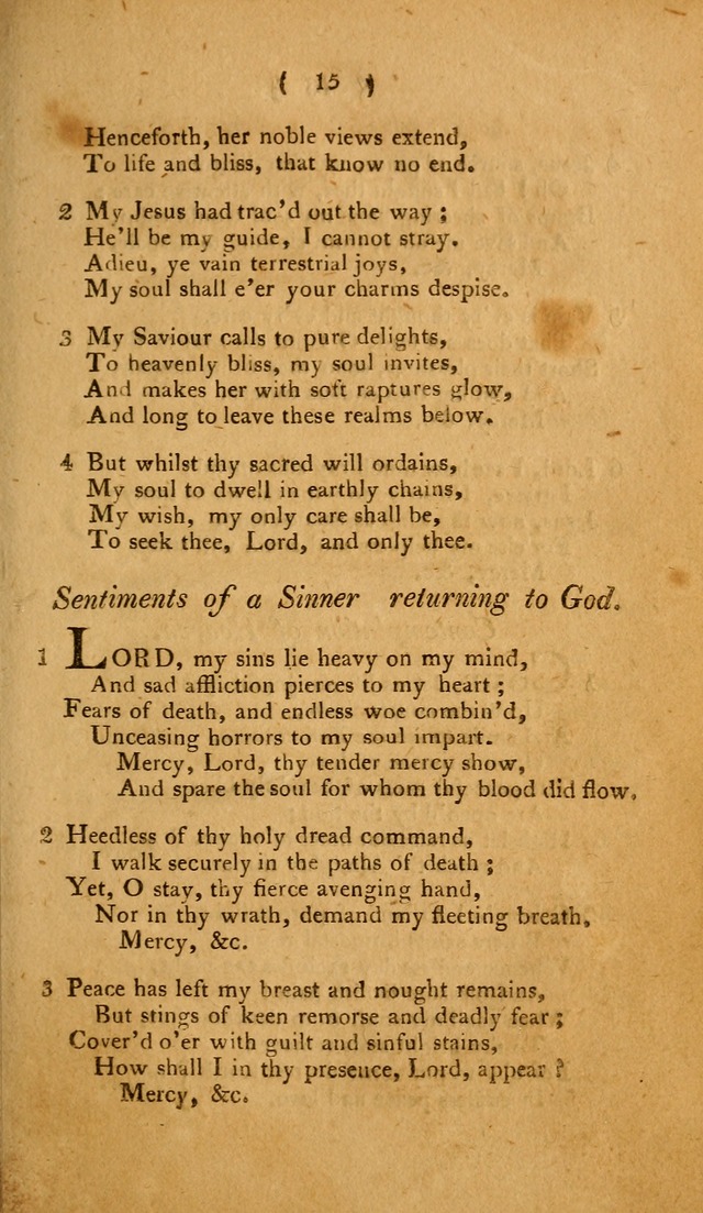 Hymns, for the Use of the Catholic Church in the United States of America (New ed.) page 15