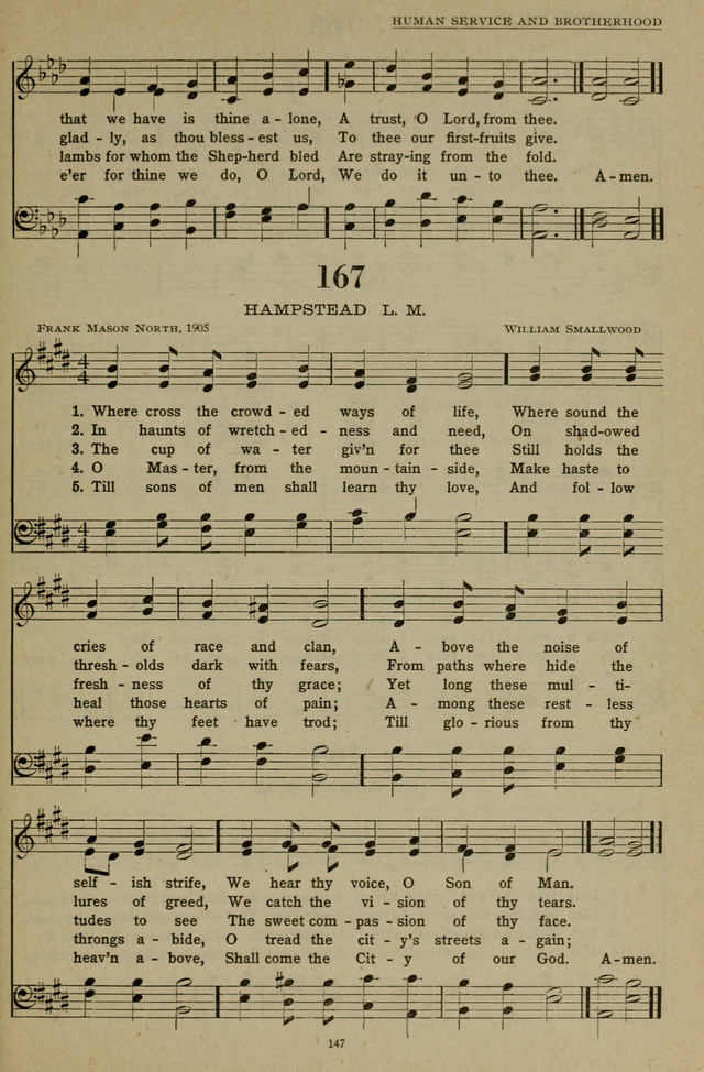 Hymns of the United Church page 147