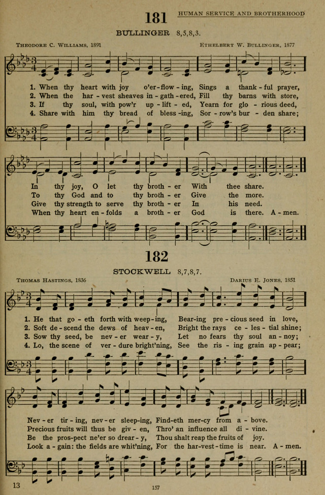 Hymns of the United Church page 157