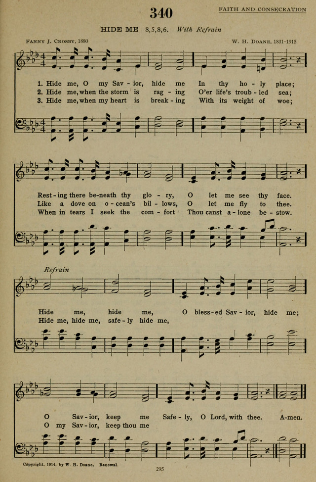 Hymns of the United Church page 295