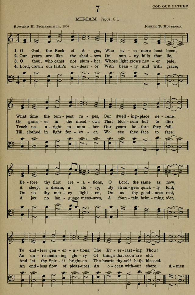 Hymns of the United Church page 7