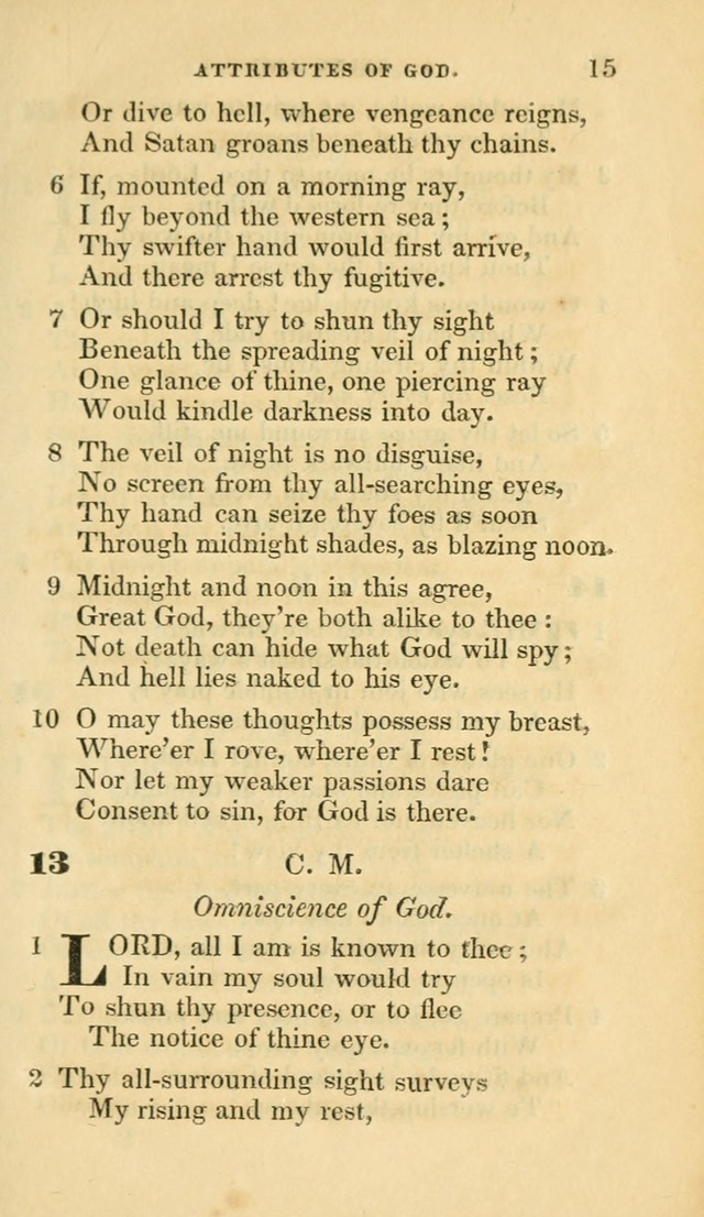 Hymns selected from various authors: for the use of the Evangelical Association, and all lovers of pious devotion (5th ed.) page 15