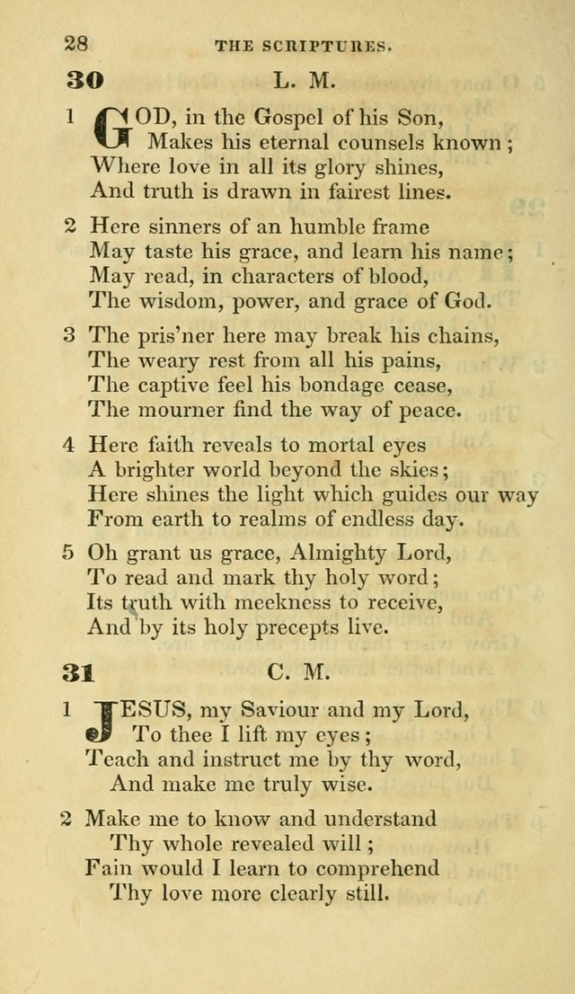 Hymns selected from various authors: for the use of the Evangelical Association, and all lovers of pious devotion (5th ed.) page 28
