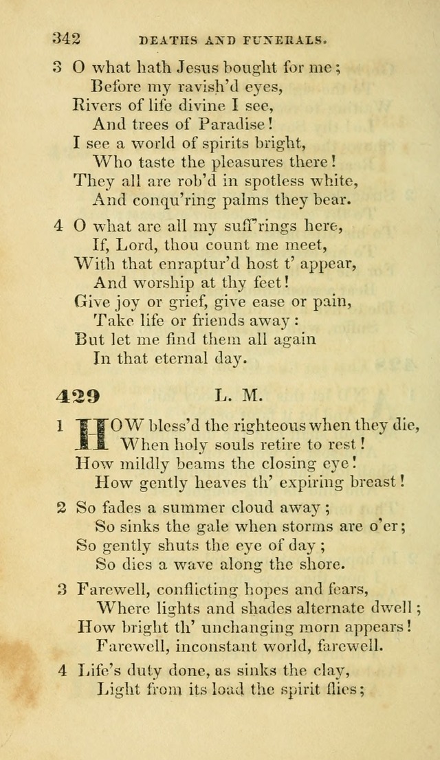 Hymns selected from various authors: for the use of the Evangelical Association, and all lovers of pious devotion (5th ed.) page 354