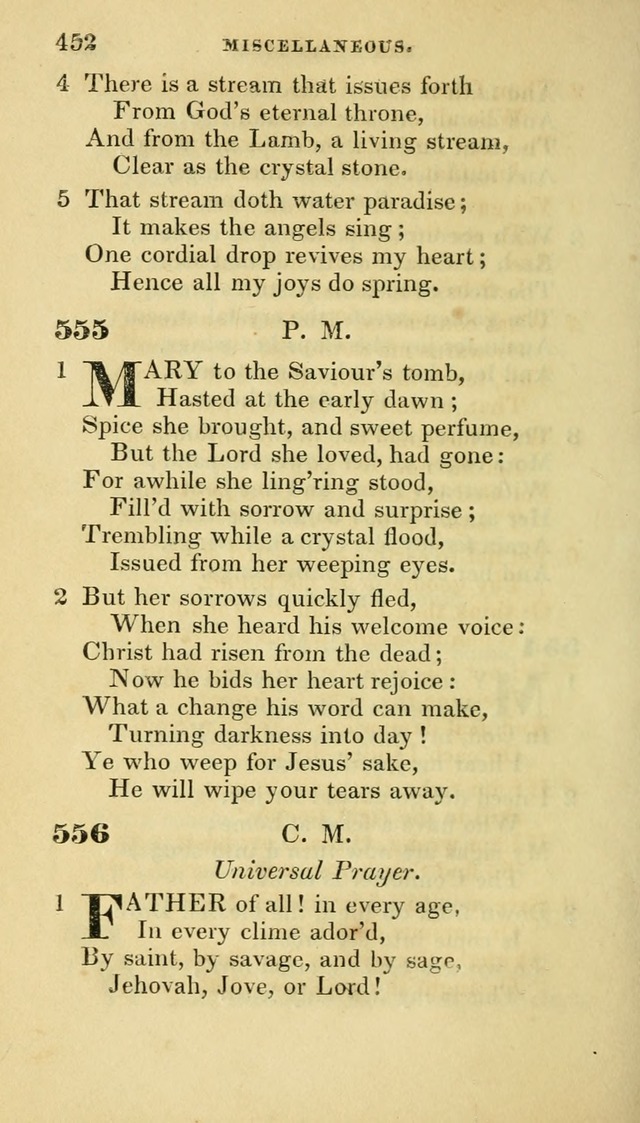 Hymns selected from various authors: for the use of the Evangelical Association, and all lovers of pious devotion (5th ed.) page 464