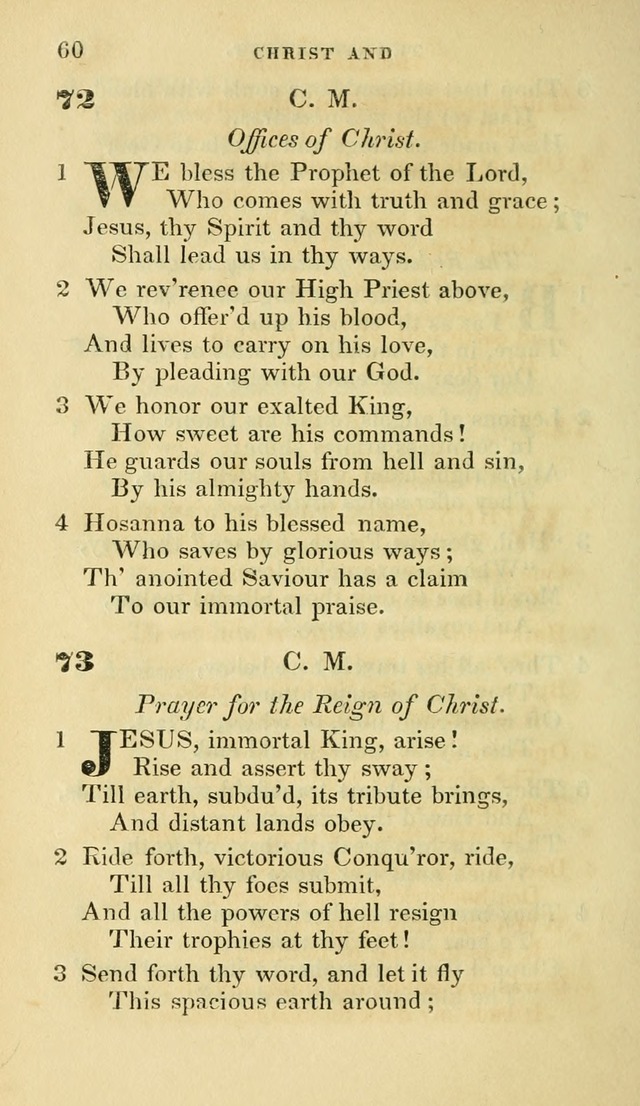 Hymns selected from various authors: for the use of the Evangelical Association, and all lovers of pious devotion (5th ed.) page 60