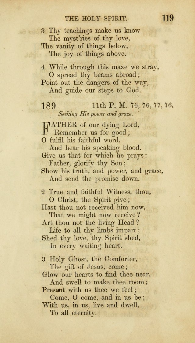 Hymns for the Use of the Methodist Episcopal Church. Rev. ed. page 126