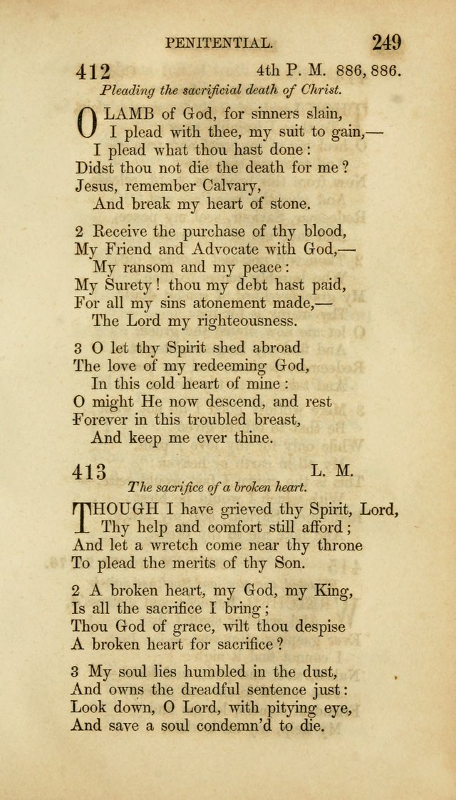 Hymns for the Use of the Methodist Episcopal Church. Rev. ed. page 256