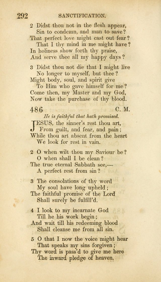 Hymns for the Use of the Methodist Episcopal Church. Rev. ed. page 299