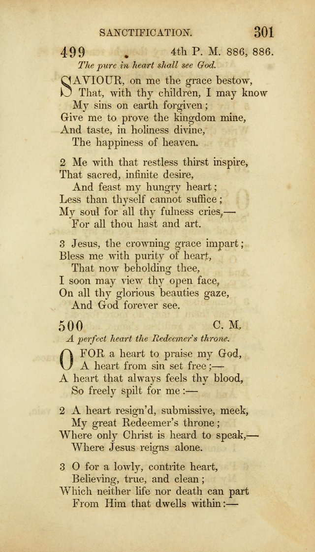 Hymns for the Use of the Methodist Episcopal Church. Rev. ed. page 308