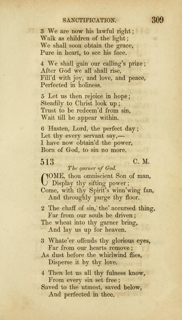 Hymns for the Use of the Methodist Episcopal Church. Rev. ed. page 316