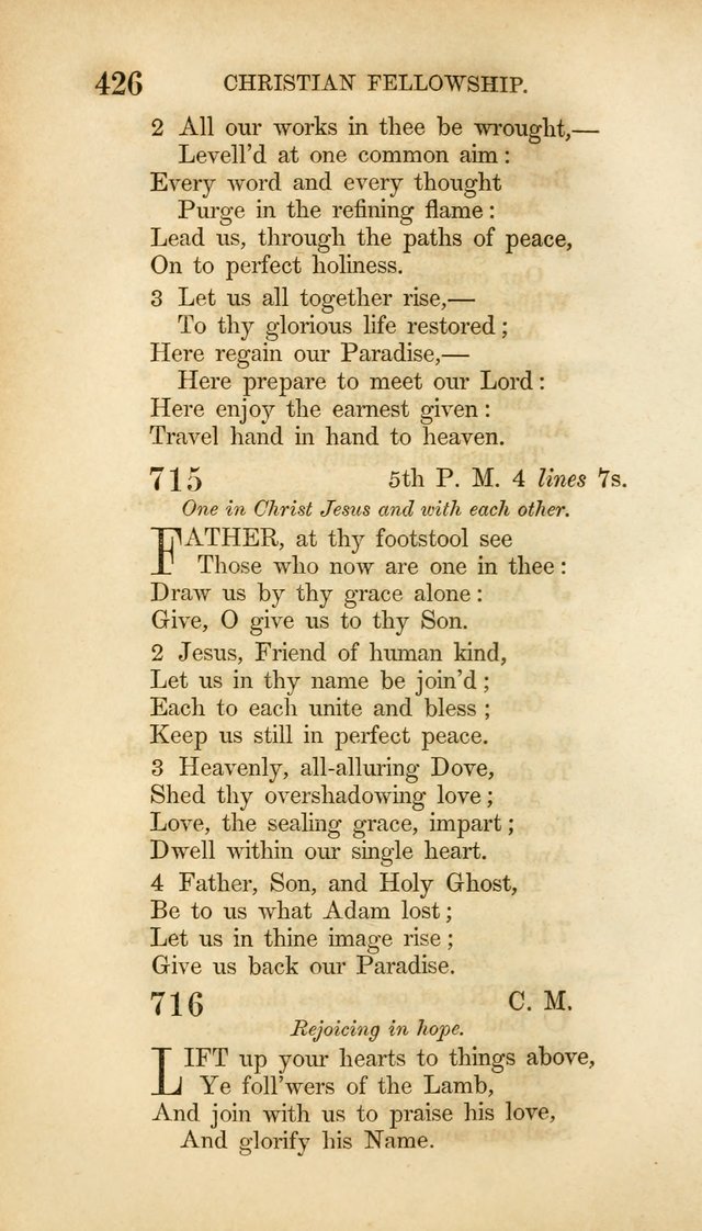 Hymns for the Use of the Methodist Episcopal Church. Rev. ed. page 433
