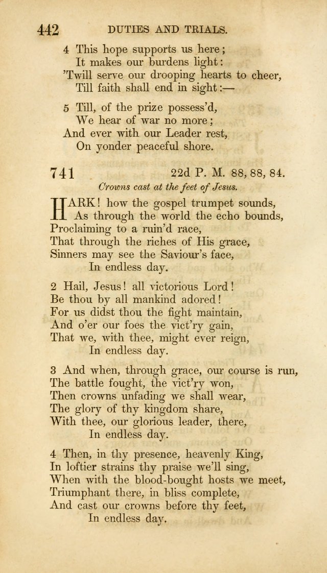 Hymns for the Use of the Methodist Episcopal Church. Rev. ed. page 449
