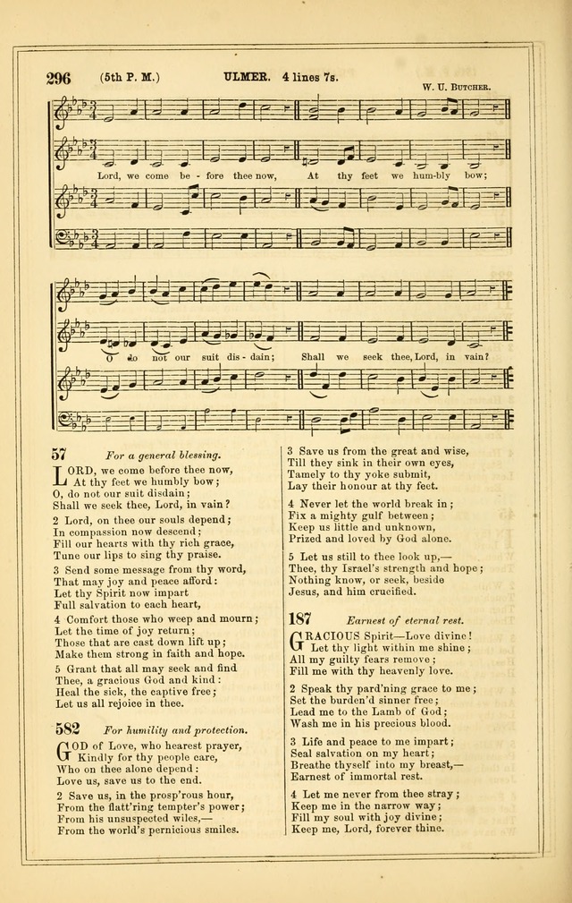 The Heart and Voice: or, Songs of Praise for the Sanctuary: hymn and tune book, designed for congregational singing in the Methodist Episcopal Church, and for congregations generally page 296