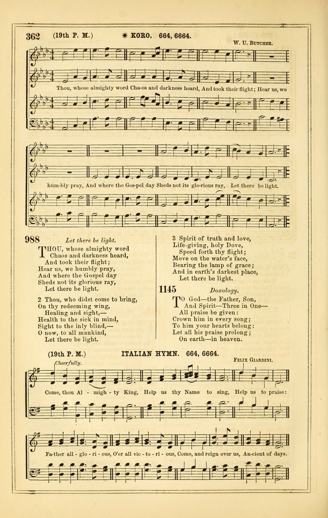 The Heart and Voice: or, Songs of Praise for the Sanctuary: hymn and tune book, designed for congregational singing in the Methodist Episcopal Church, and for congregations generally page 362