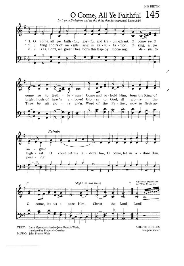 The Hymnal for Worship and Celebration page 145