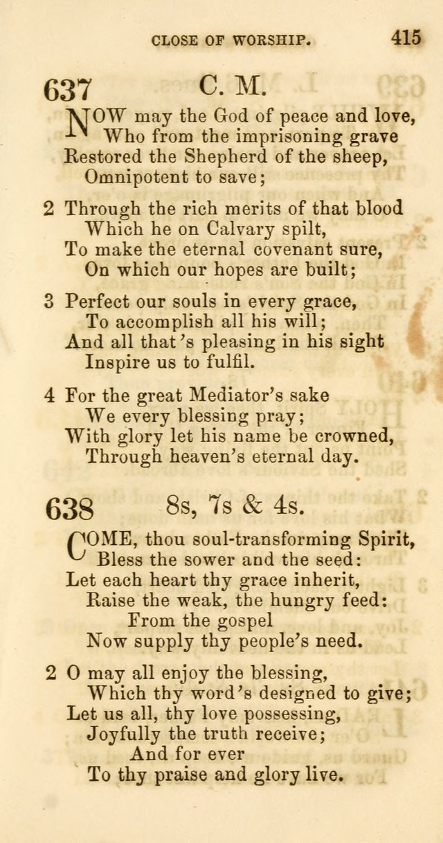 Hymns of Worship: designed for use especially in the lecture room, the prayer meeting and the family page 420