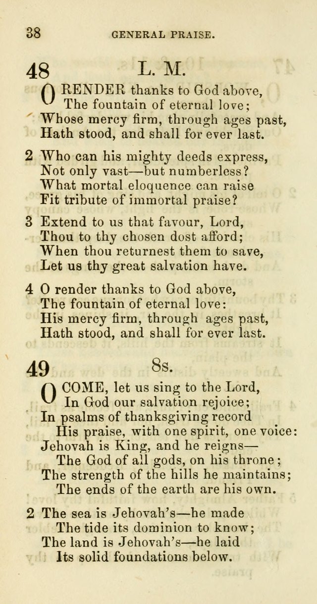 Hymns of Worship: designed for use especially in the lecture room, the prayer meeting and the family page 43