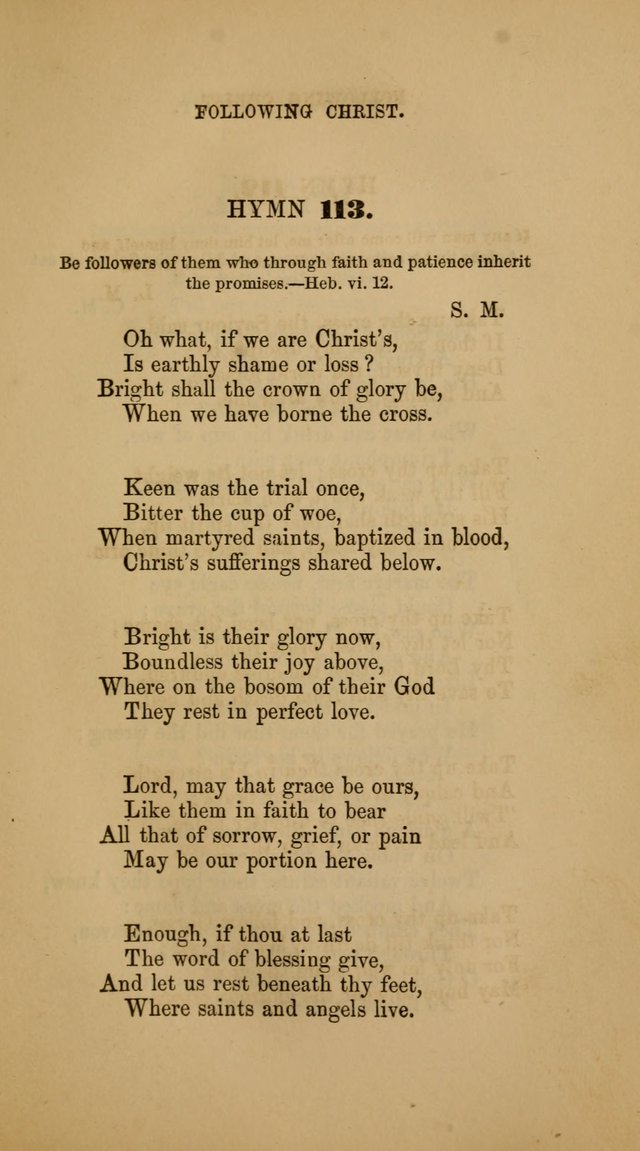 Hymns for the Worship of God: selected and arranged for the congregations connected with the Church of Scotland page 105