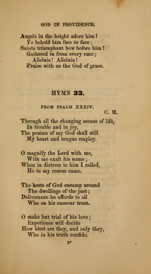 Hymns for the Worship of God: selected and arranged for the congregations connected with the Church of Scotland page 29