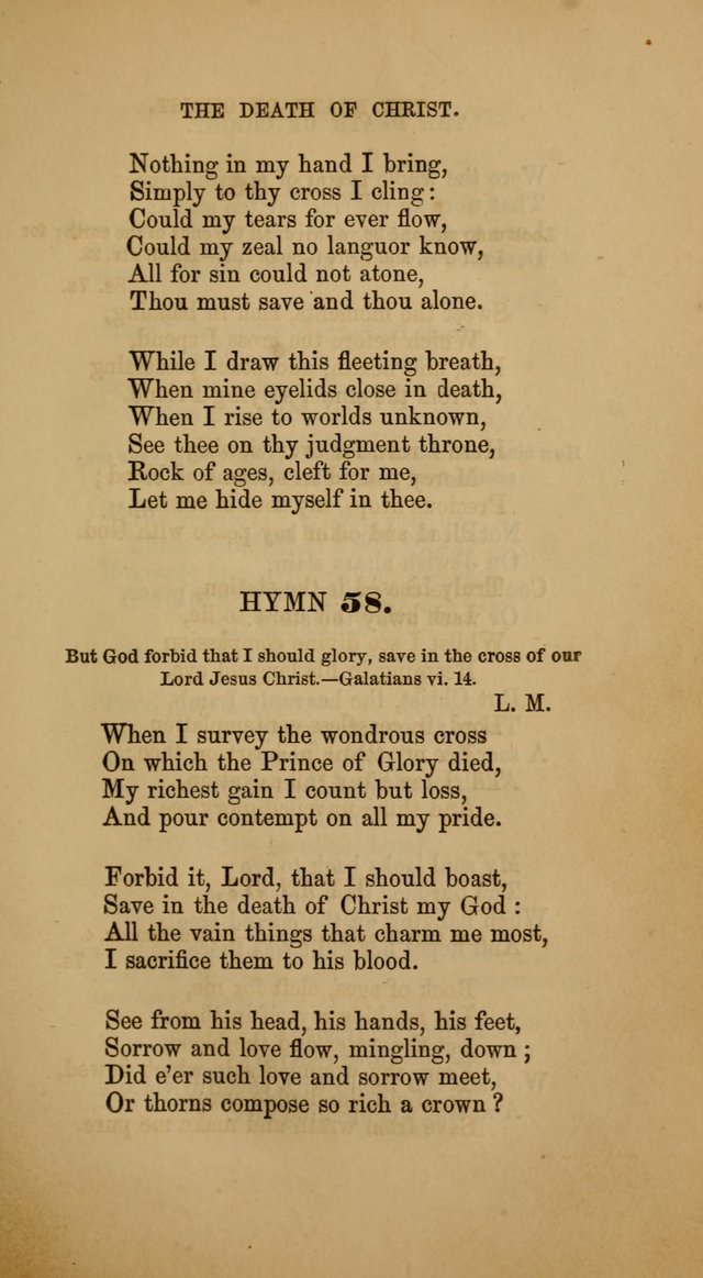 Hymns for the Worship of God: selected and arranged for the congregations connected with the Church of Scotland page 51