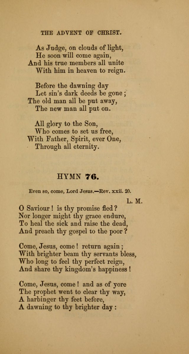 Hymns for the Worship of God: selected and arranged for the congregations connected with the Church of Scotland page 69