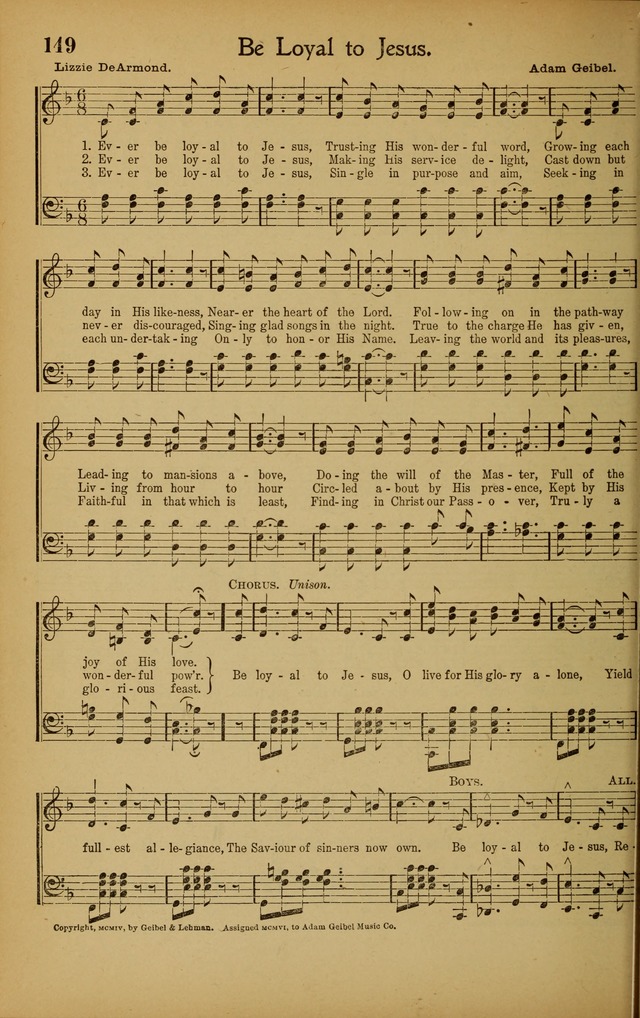Hymns We Love, for Sunday Schools and All Devotional Meetings page 144