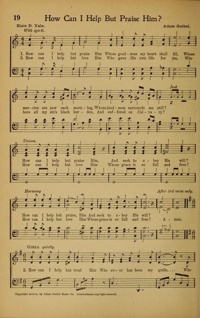 Hymns We Love, for Sunday Schools and All Devotional Meetings page 22