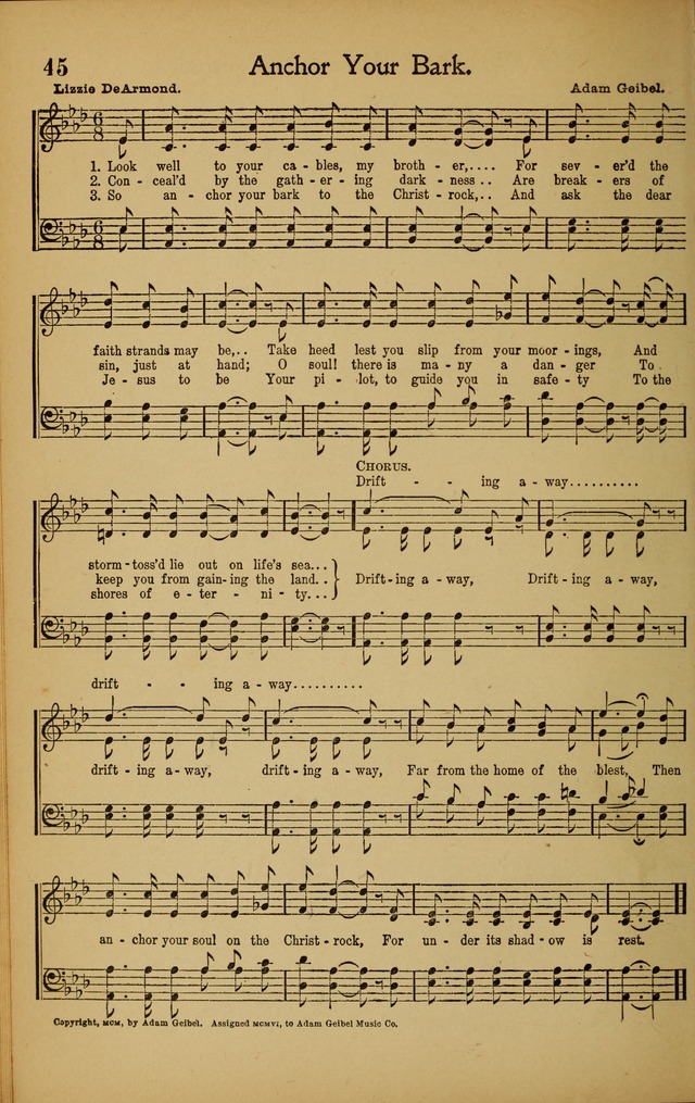 Hymns We Love, for Sunday Schools and All Devotional Meetings page 46