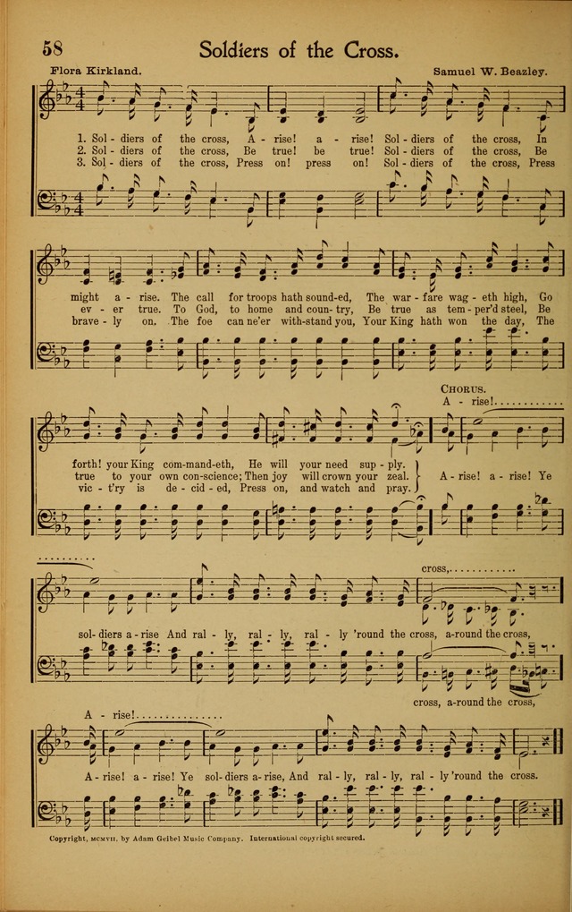 Hymns We Love, for Sunday Schools and All Devotional Meetings page 58