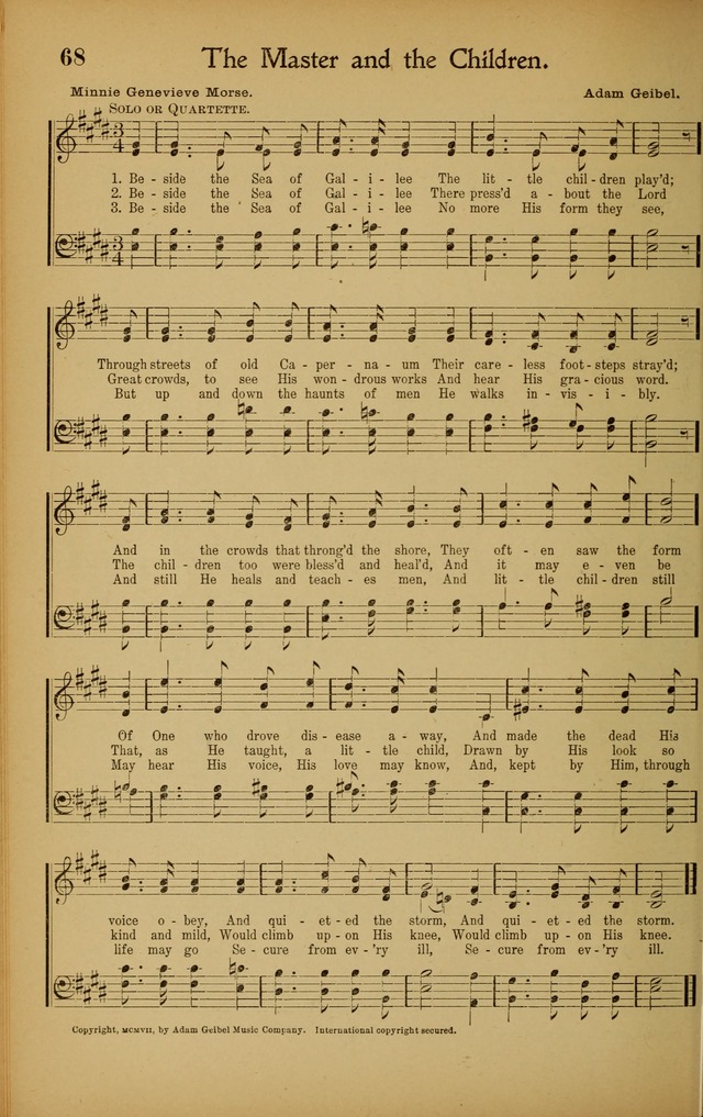 Hymns We Love, for Sunday Schools and All Devotional Meetings page 68
