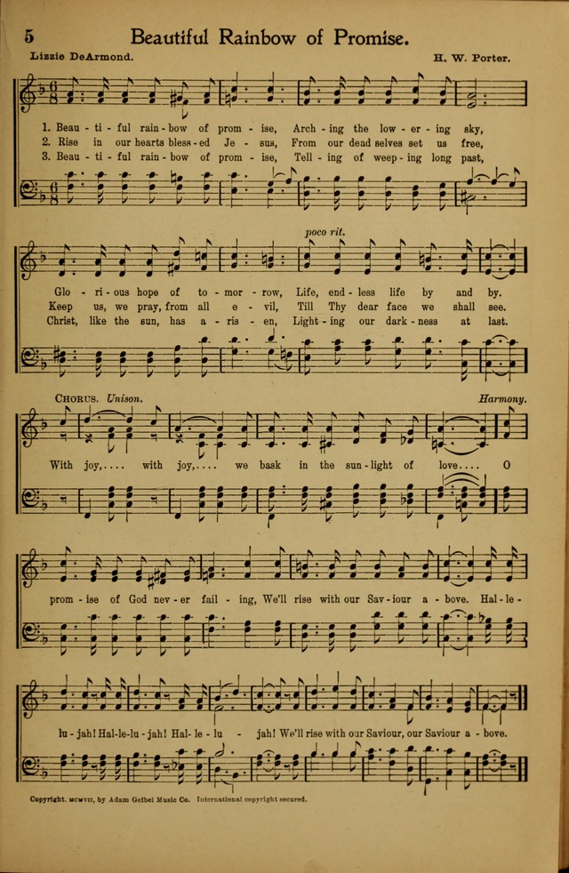 Hymns We Love, for Sunday Schools and All Devotional Meetings page 7