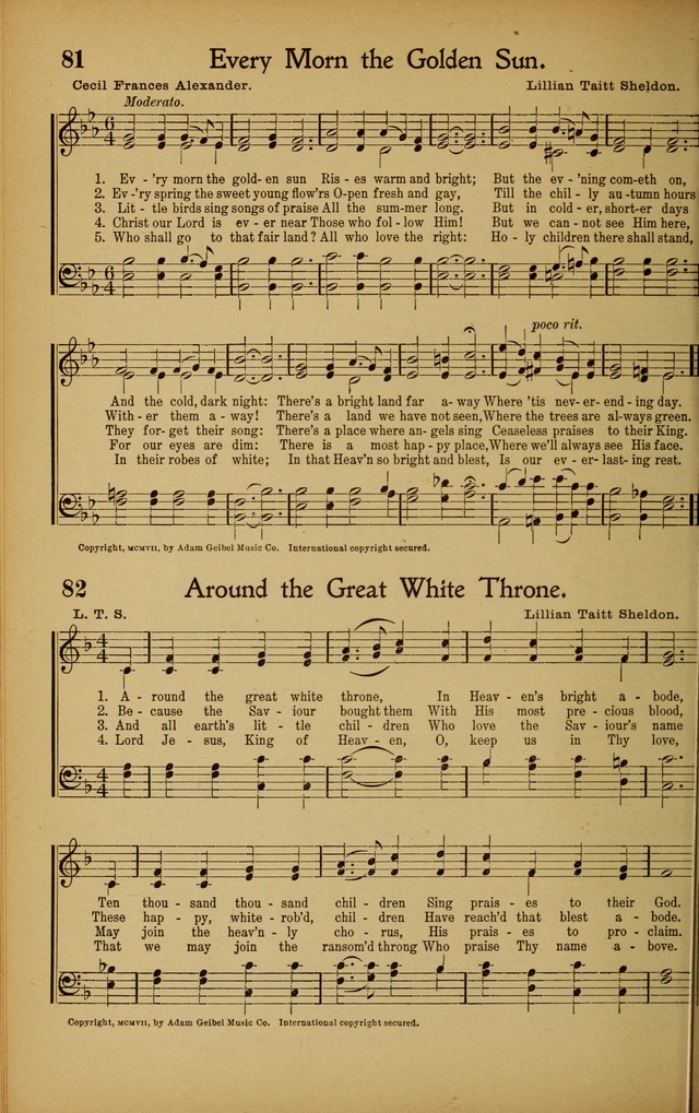 Hymns We Love, for Sunday Schools and All Devotional Meetings page 82