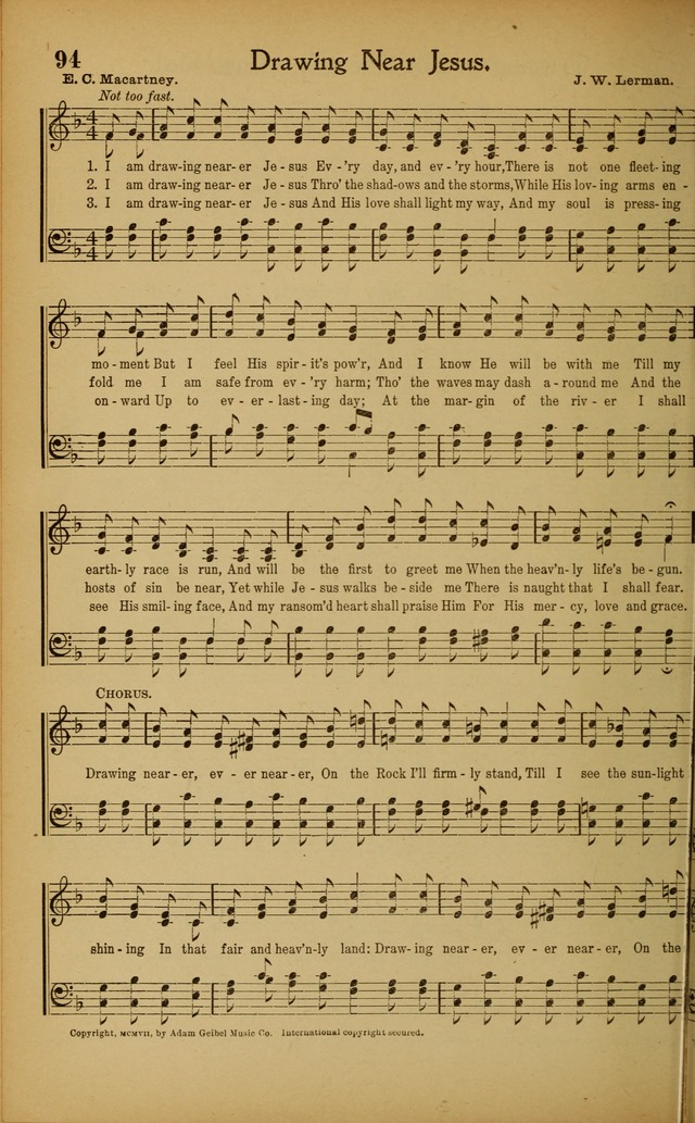 Hymns We Love, for Sunday Schools and All Devotional Meetings page 94