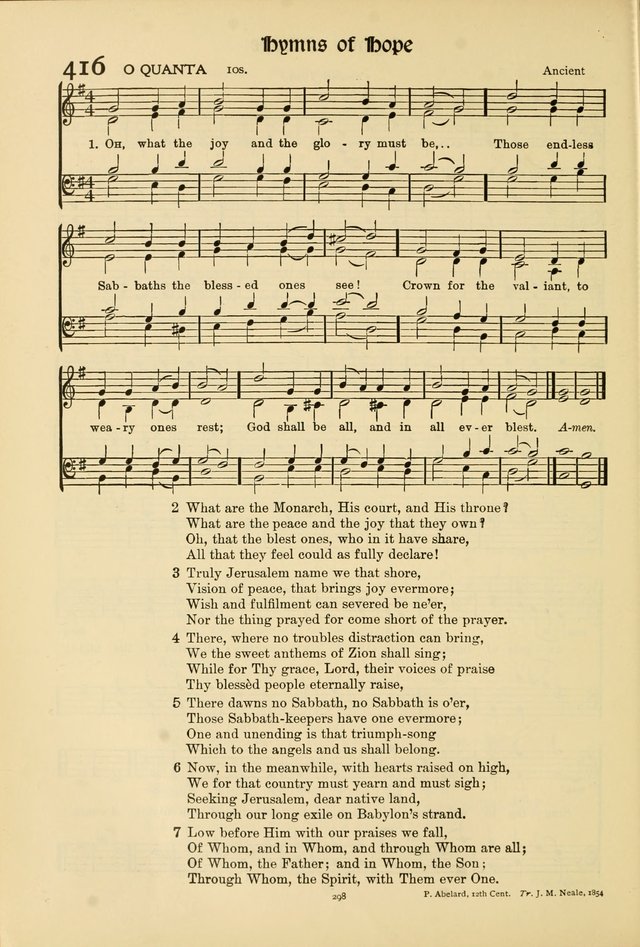 Hymns of Worship and Service (15th ed.) page 298