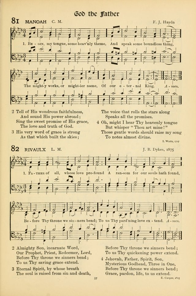 Hymns of Worship and Service (15th ed.) page 57