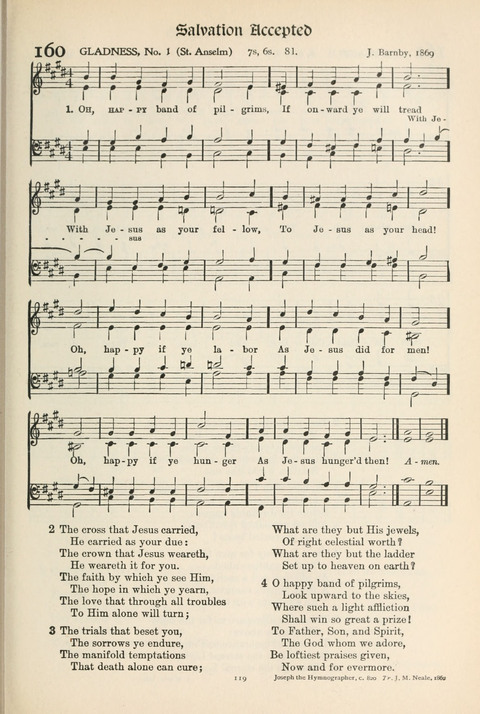 Hymns of Worship and Service: College Edition page 119