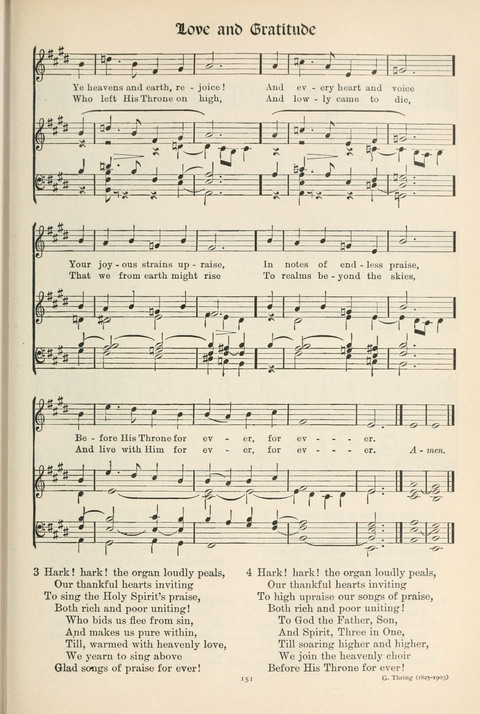 Hymns of Worship and Service: College Edition page 151