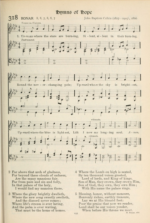 Hymns of Worship and Service: College Edition page 235