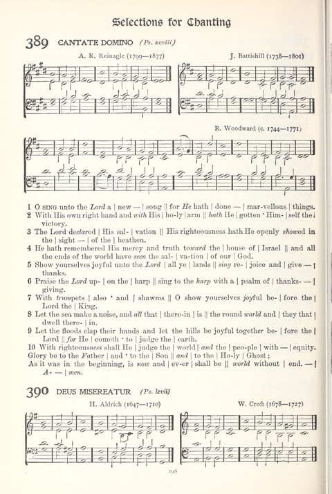 Hymns of Worship and Service: College Edition page 298