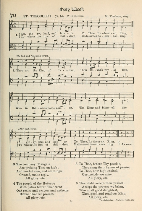 Hymns of Worship and Service: College Edition page 53
