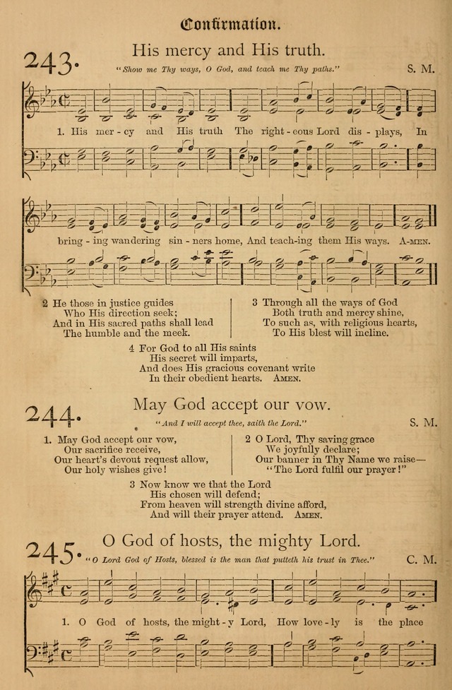 The Hymnal: with tunes old and new page 213