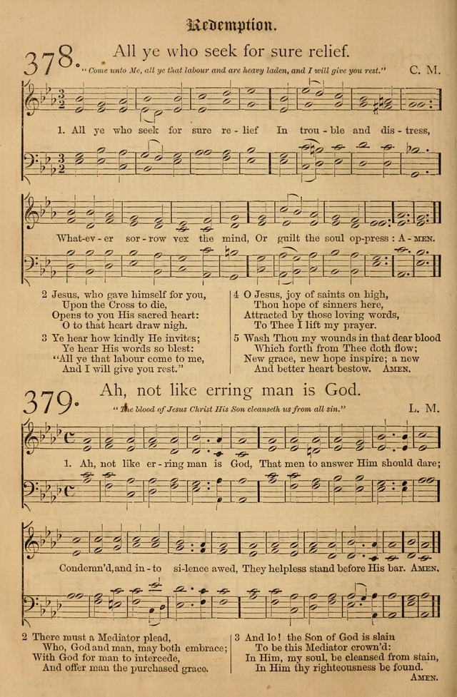 The Hymnal: with tunes old and new page 317