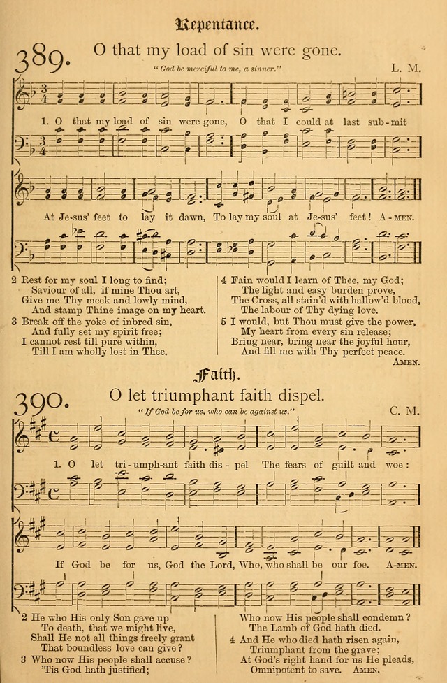 The Hymnal: with tunes old and new page 324
